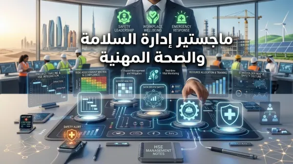 الماجستير المهني في إدارة السلامة والصحة المهنية والبيئة