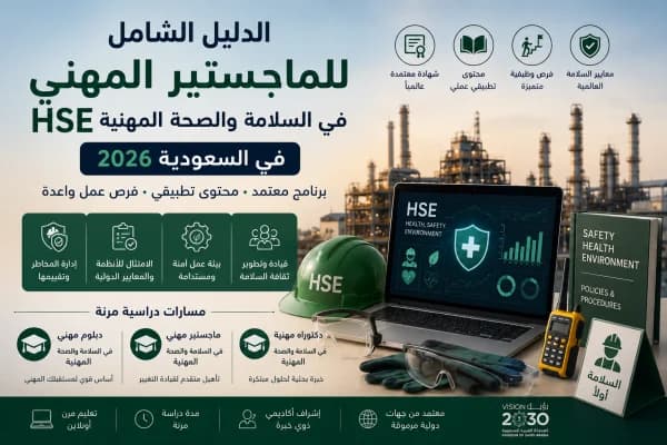 The Complete Guide to the Professional Master in HSE in Saudi Arabia 2026